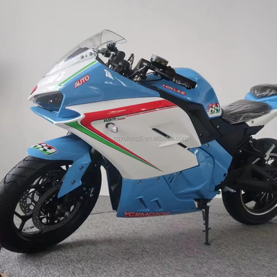 Racing Motorcycles 5000W 72V Brushless DC Motor with Hydraulic Brake Design Shipping