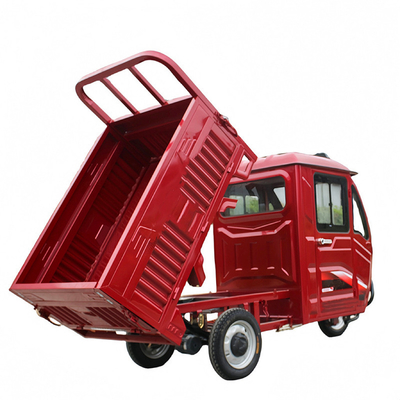 1500W Battery Semi-enclosed Electric Tricycles for Cargo 0-40km/h Speed and Battery Car