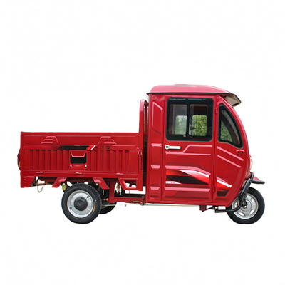 1500W Battery Semi-enclosed Electric Tricycles for Cargo 0-40km/h Speed and Battery Car