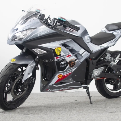 Max. Speed 80km/h 17 Inch Electric Motorcycle 3000W 72V LCD Display Mountain Dirt Bikes