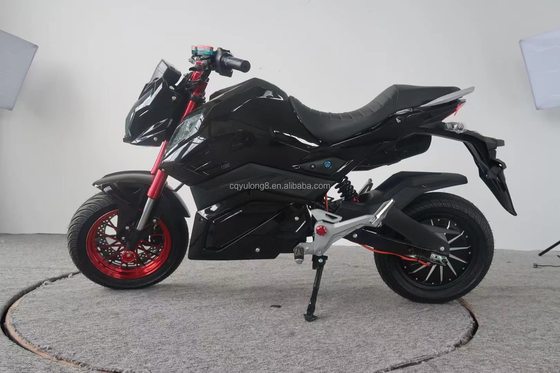 Max Load Capacity of 150kg 72V High Speed Battery Pack Electric Motorcycle for Adult