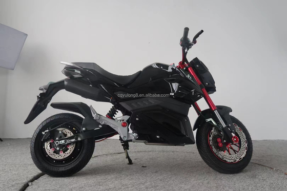 Max Load Capacity of 150kg 72V High Speed Battery Pack Electric Motorcycle for Adult
