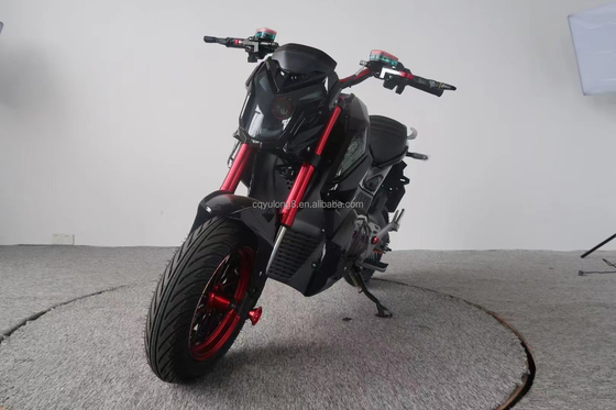 Max Load Capacity of 150kg 72V High Speed Battery Pack Electric Motorcycle for Adult
