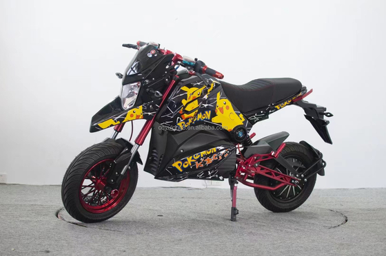60-80 Km/h Top Speed Electric Motorcycle Moped Scooter with Lithium Battery Design