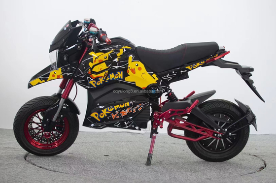 60-80 Km/h Top Speed Electric Motorcycle Moped Scooter with Lithium Battery Design
