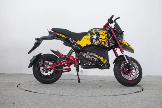 60-80 Km/h Top Speed Electric Motorcycle Moped Scooter with Lithium Battery Design