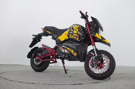 60-80 Km/h Top Speed Electric Motorcycle Moped Scooter with Lithium Battery Design