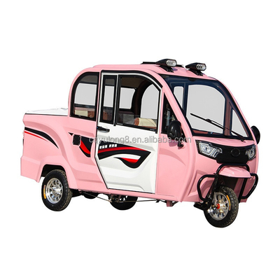 Fully Enclosed Electric Tricycle for Pulling Goods 60V Voltage 30-50km Driving Mileage