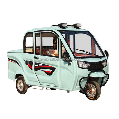 Fully Enclosed Electric Tricycle for Pulling Goods 60V Voltage 30-50km Driving Mileage