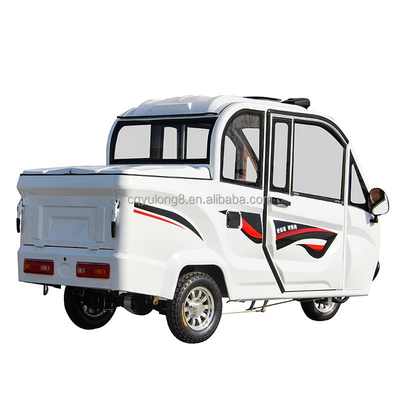 Fully Enclosed Electric Tricycle for Pulling Goods 60V Voltage 30-50km Driving Mileage