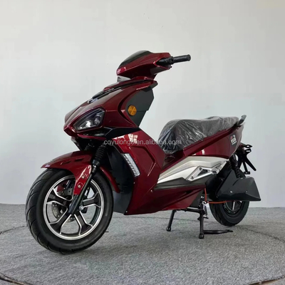 Powerful 1500W/2000W Motor Electric Motorcycle with Dual Disc Brake and 12 Inch Tire
