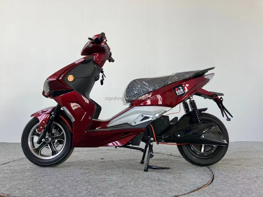 Powerful 1500W/2000W Motor Electric Motorcycle with Dual Disc Brake and 12 Inch Tire