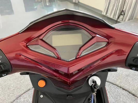 Powerful 1500W/2000W Motor Electric Motorcycle with Dual Disc Brake and 12 Inch Tire