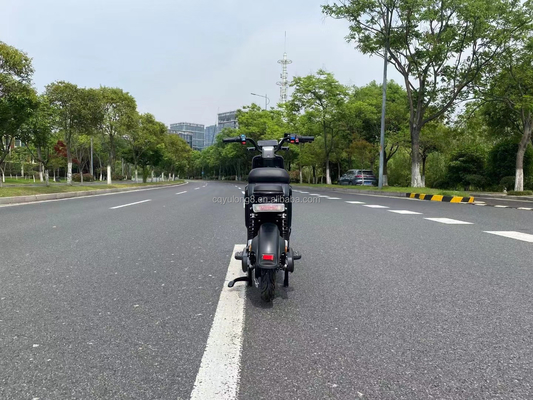 60V Fast Speed Electric City Motorcycle Moped with Powerful Motor and LCD Display