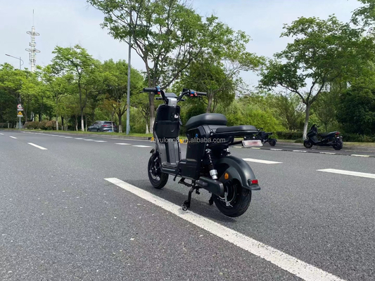 60V Fast Speed Electric City Motorcycle Moped with Powerful Motor and LCD Display