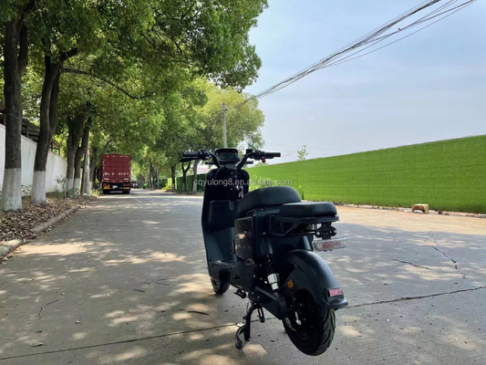 60V Fast Speed Electric City Motorcycle Moped with Powerful Motor and LCD Display