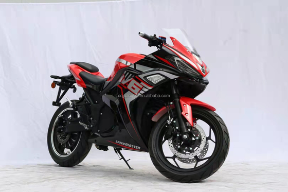 Double Disc Brake 72V Electric Motorcycle with 3000W-10KW Power and Max Load of 200kg