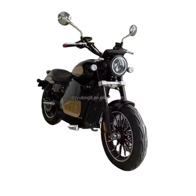 Off Road Electric Bike 5000W Retro Electric Motorcycle with Disc Brake and 10inch Tire