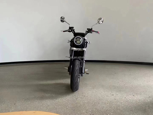 Off Road Electric Bike 5000W Retro Electric Motorcycle with Disc Brake and 10inch Tire