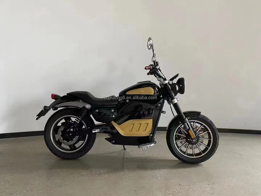Off Road Electric Bike 5000W Retro Electric Motorcycle with Disc Brake and 10inch Tire