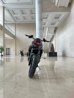 Disc Brake System 72V 8000W Unique Design Electric Motorcycle with EEC Certification