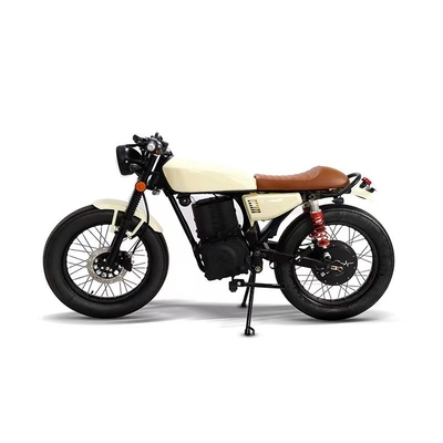 Retro Electric Motorcycles for Street Riding 10inch Tire 6-8 Hours Charging Time