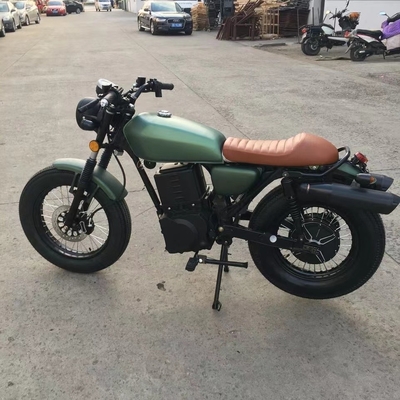 Retro Electric Motorcycles for Street Riding 10inch Tire 6-8 Hours Charging Time