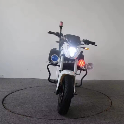 72V Voltage Racing Motorcycle for Street Sports 6-8 Hours Charging Time 80km Distance