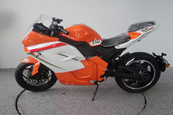 Customizable 10000W Motorbike with 300KG Max Load and 60-120KM Range in Classic Color