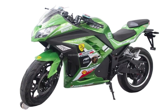 2000W 3000W 72V Electric Racing Motorcycle for Adult Max Load 200kg Charging time 6-8h