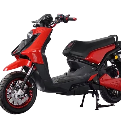 300W 500W 800W DC Brushless Motor Electric Motorcycle with Disc Brake and 10-Inch Tire