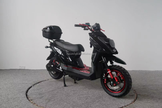 300W 500W 800W DC Brushless Motor Electric Motorcycle with Disc Brake and 10-Inch Tire