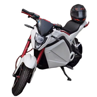 3000W E5 Adult Electric Motorcycle Sports Racing EEC Moped Battery Electricity Fuel