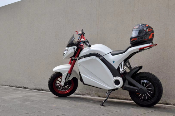 3000W E5 Adult Electric Motorcycle Sports Racing EEC Moped Battery Electricity Fuel