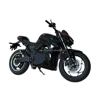 Hot 72V 3000W EEC Electric Motorcycles with Brush Motor and 110/70-17 Front Tire