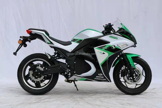 Max Load 200kg Electric Racing Motorcycles with 3000w Power Motor and Lithium Battery
