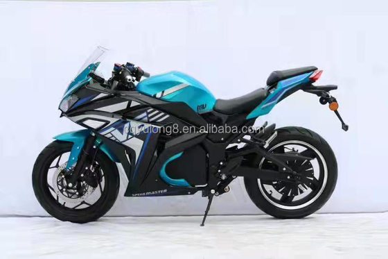 Max Load 200kg Electric Racing Motorcycles with 3000w Power Motor and Lithium Battery