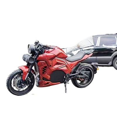 Customized 72v 3000W 5000W Electric Racing Motorcycle with Disc Brake and Water Cooling