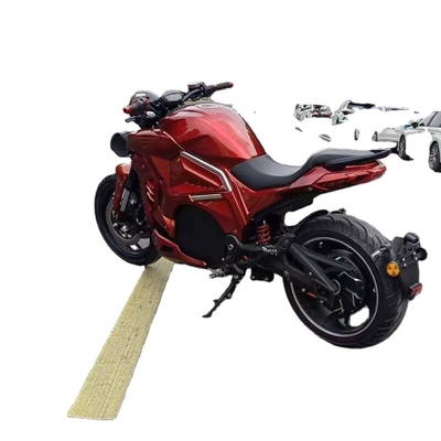 Customized 72v 3000W 5000W Electric Racing Motorcycle with Disc Brake and Water Cooling