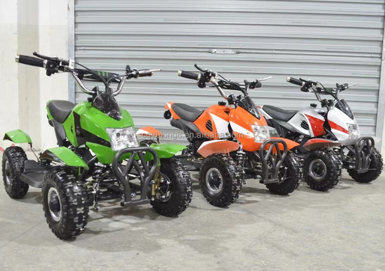 49cc Children's Quad Bike Mini ATV Children's 4x4 Wheeler with Chain Drive and Parts
